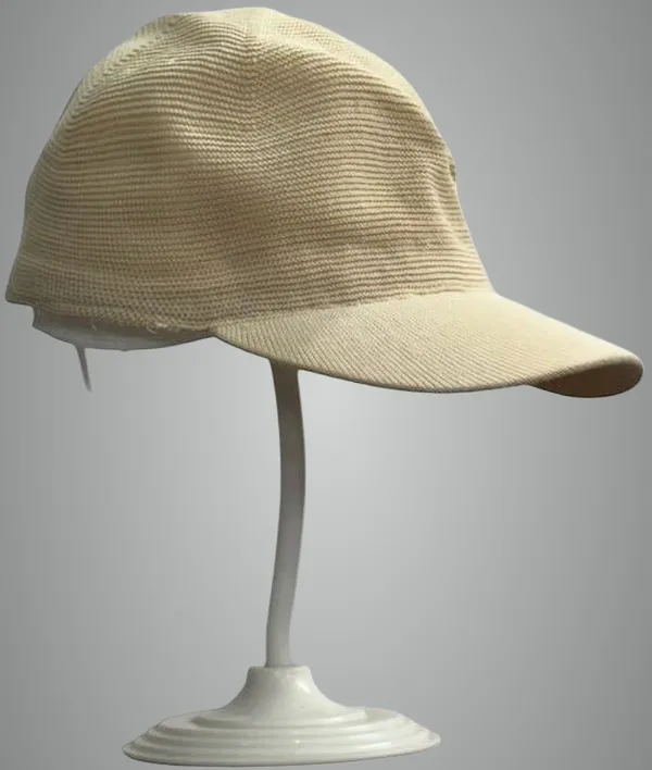 Beige_Cotton_Blend_Cap_For_Boys_&_Girls
