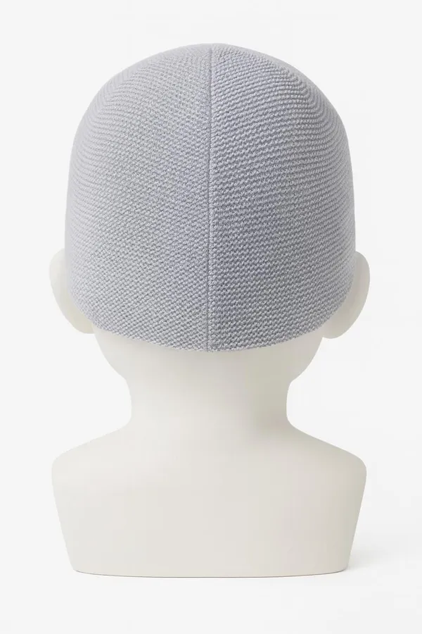 Grey_Cotton_Blend_Cap_For_Boys_&_Girls