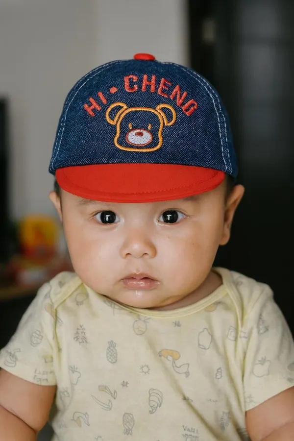 Blue_Cotton_Blend_Cap_For_Boys_&_Girls