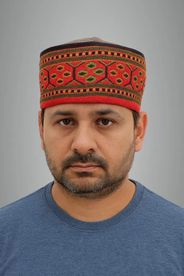 Multicolor_Wool_Printed_Skull_Cap_For_Men