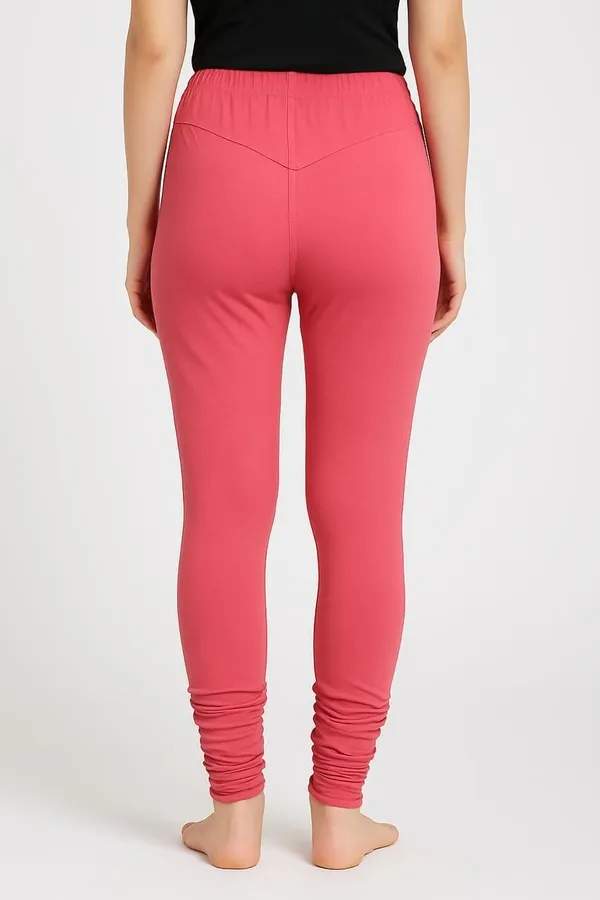 Pink_Cotton_Blend_Churidar_Western_Wear_Legging_For_Women