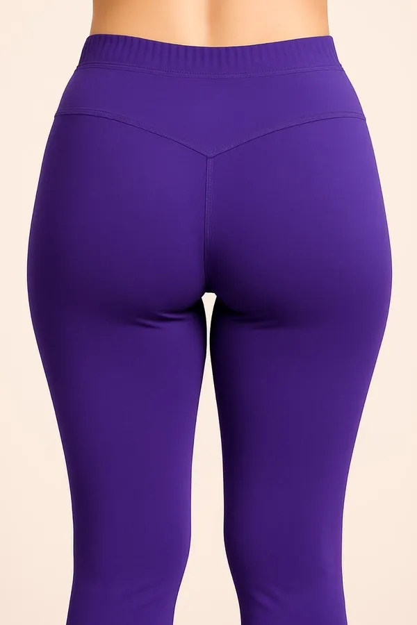 Purple_Cotton_Blend_Churidar_Western_Wear_Legging_For_Women