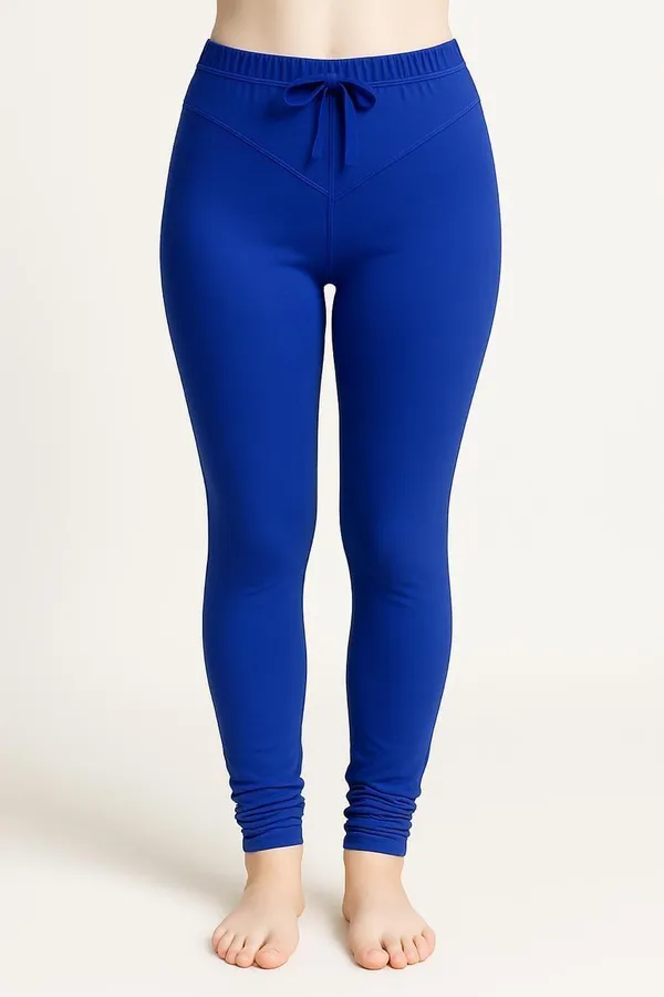 Dark_Blue_Cotton_Blend_Churidar_Western_Wear_Legging_For_Women