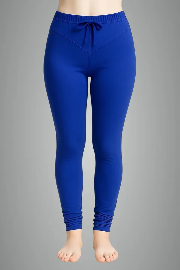 Dark_Blue_Cotton_Blend_Churidar_Western_Wear_Legging_For_Women