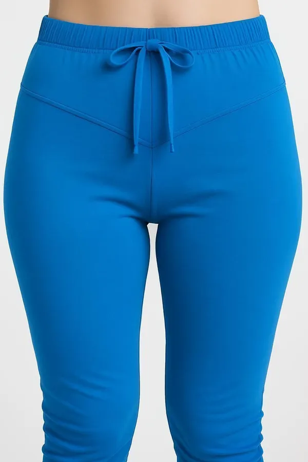 Light_Blue_Cotton_Blend_Churidar_Western_Wear_Legging_For_Women