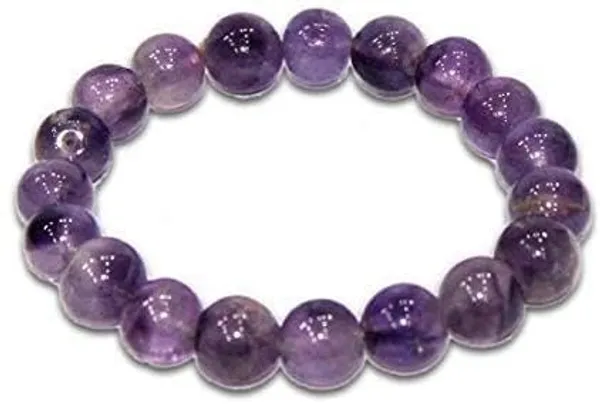 Purple_Natural_Amethyst_Faceted_Stone_Bracelet_For_Unisex