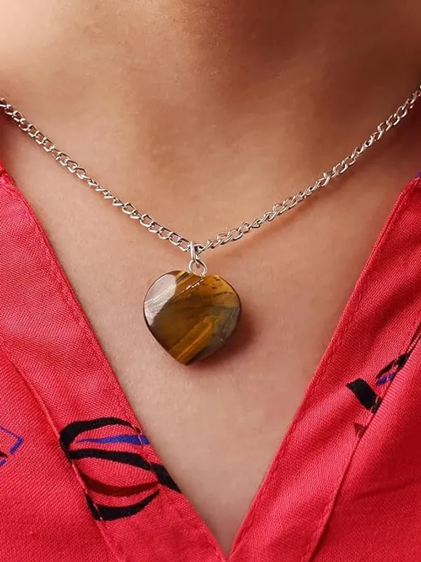 Brown_Natural_Tiger_Eye_Stone_Heart_Pendant_For_Unisex
