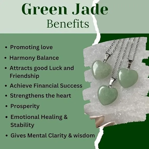 Green_Aventurine_Stone_Heart_Shape_Pendant_For_Unisex