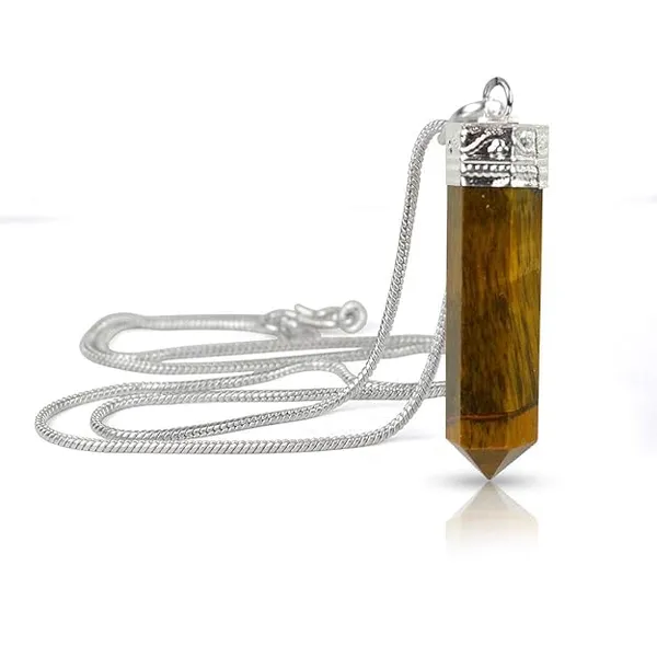 Brown_Tiger_Eye_Stone_Pencil_Pendant_For_Unisex