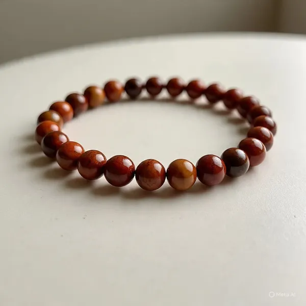 Red_Jasper_Stone_Natural_Gemstone_Bracelet_For_Unisex