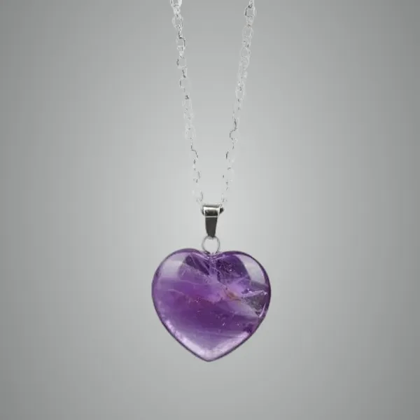 Purple_Natural_Amethyst_Stone_Heart_Pendant_For_Unisex