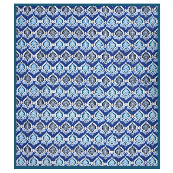 JAMG_Soft_Cotton_Bedsheet_with_Pillow_Covers_for_Double_Size_Bed_|_Printed_Comfortable_Bedding_Set_|_Smooth_Breathable_Fabric_|_Elegant_Home_Furnishing__APPLE_PAN_PATTA_Multi-Color_45