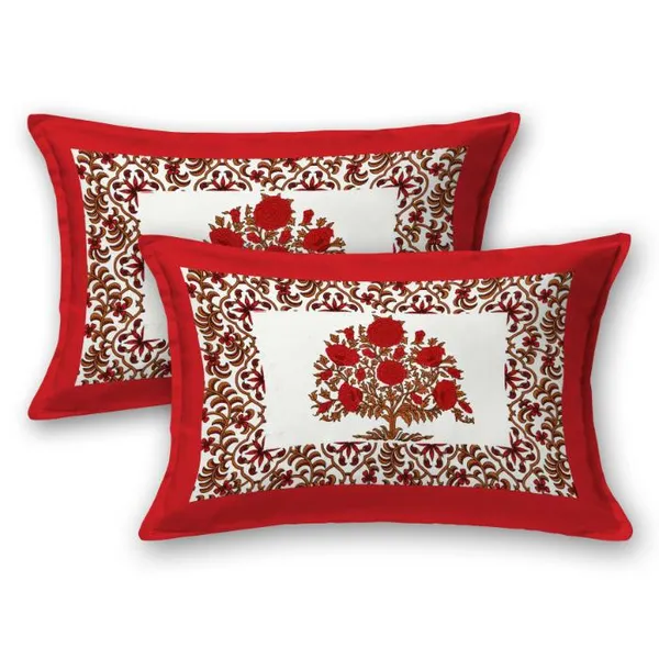 Red_Floral_Cotton_Bedsheet_with_2_Pillow_Covers__Premium_Quality