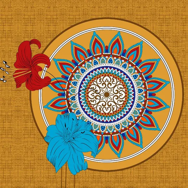 Stylish_Turquoise_Mandala_Printed_Bedsheet_Set_|_Modern_Bedroom_Dcor