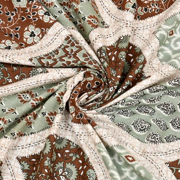 JAMG_Soft_Cotton_Bedsheet_with_Pillow_Covers_for_Double_Size_Bed_|_Printed_Comfortable_Bedding_Set_|_Smooth_Breathable_Fabric_|_Elegant_Home_Furnishing__AZRAK_PAN_PATTA_Multi-Color_45