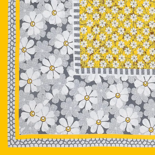 Yellow_Soft_Cotton_Printed_Bedsheet_With_Pillow_Covers_For_Double_Size_Bed_(100_X_90_X_17_Inch)