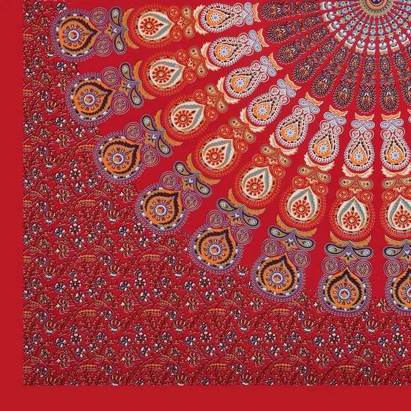 Red_Soft_Cotton_Printed_Bedsheet_With_Pillow_Covers_For_Double_Size_Bed_(100_X_90_X_17_Inch)