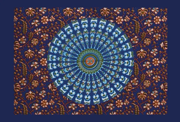 Dark_Brown_Soft_Cotton_Printed_Bedsheet_With_Pillow_Covers_For_Double_Size_Bed_(100_X_90_X_17_Inch)