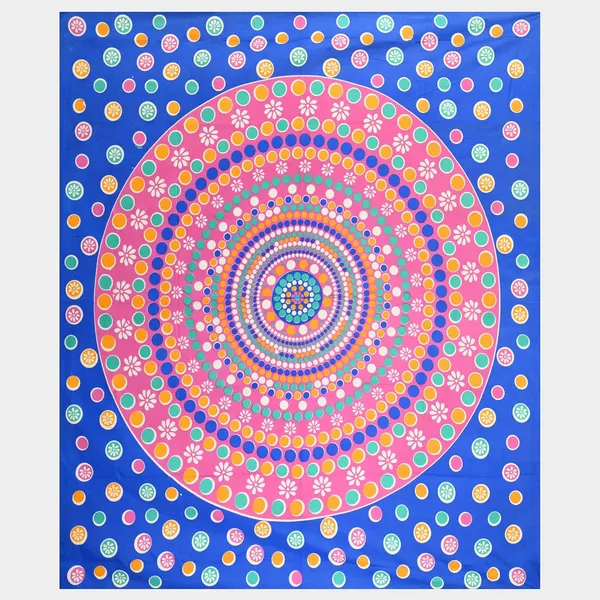 Dark_Blue_Soft_Cotton_Printed_Bedsheet_With_Pillow_Covers_For_Double_Size_Bed_(100_X_90_X_17_Inch)