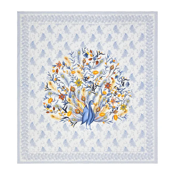 White_Soft_Cotton_Printed_Bedsheet_With_Pillow_Covers_For_Double_Size_Bed_(100_X_90_X_17_Inch)