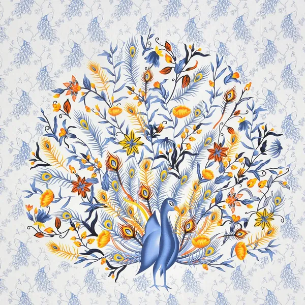 White_Soft_Cotton_Printed_Bedsheet_With_Pillow_Covers_For_Double_Size_Bed_(100_X_90_X_17_Inch)