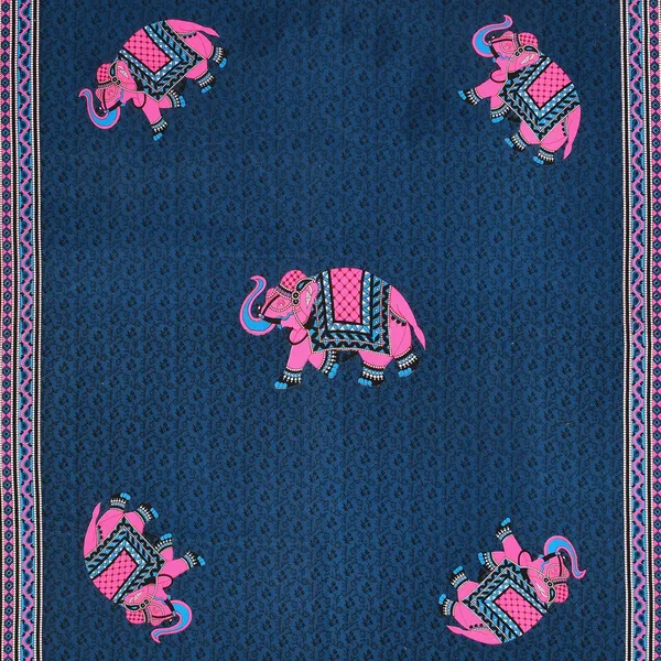 Dark_Blue_Soft_Cotton_Printed_Bedsheet_With_Pillow_Covers_For_Double_Size_Bed_(100_X_90_X_17_Inch)