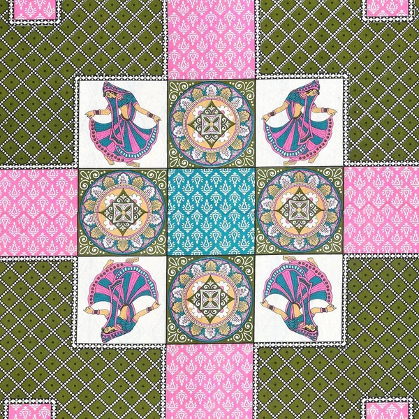 Mehandi_Soft_Cotton_Printed_Bedsheet_With_Pillow_Covers_For_Single_Size_Bed_(90_X_63_X_15_Inch)