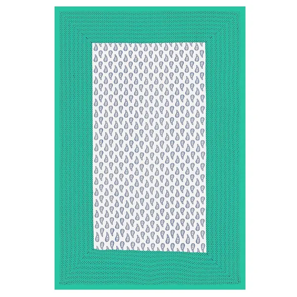 Sea_Green_Soft_Cotton_Printed_Bedsheet_With_Pillow_Covers_For_Single_Size_Bed_(90_X_63_X_15_Inch)