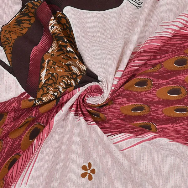 Pink_Soft_Cotton_Printed_Bedsheet_With_Pillow_Covers_For_Single_Size_Bed_(90_X_63_X_15_Inch)