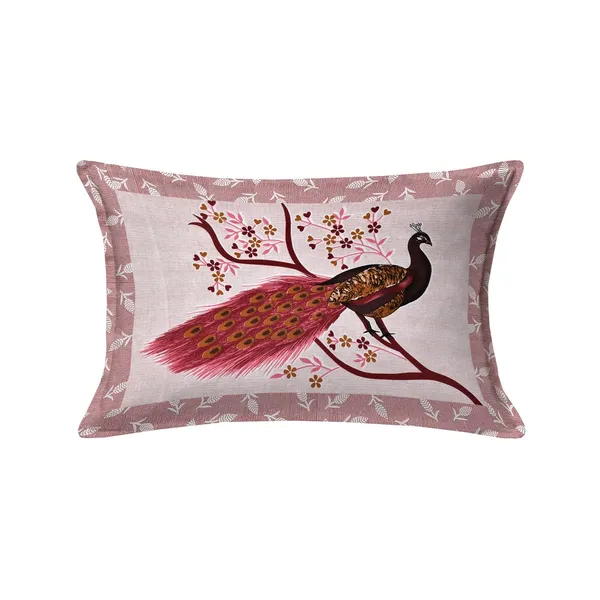 Pink_Soft_Cotton_Printed_Bedsheet_With_Pillow_Covers_For_Single_Size_Bed_(90_X_63_X_15_Inch)