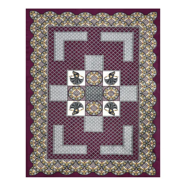 Dark_Purple_Soft_Cotton_Printed_Bedsheet_With_Pillow_Covers_For_Single_Size_Bed_(90_X_63_X_15_Inch)