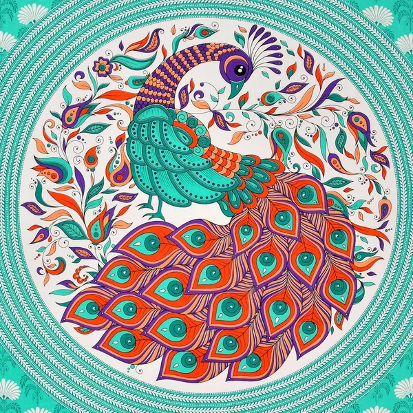 Green_Soft_Cotton_Printed_Bedsheet_With_Pillow_Covers_For_Double_Size_Bed_(100_X_90_X_17_Inch)