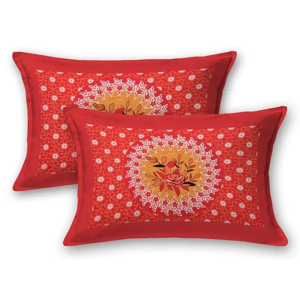 Red_Soft_Cotton_Printed_Bedsheet_With_Pillow_Covers_For_Double_Size_Bed_(100_X_90_X_17_Inch)