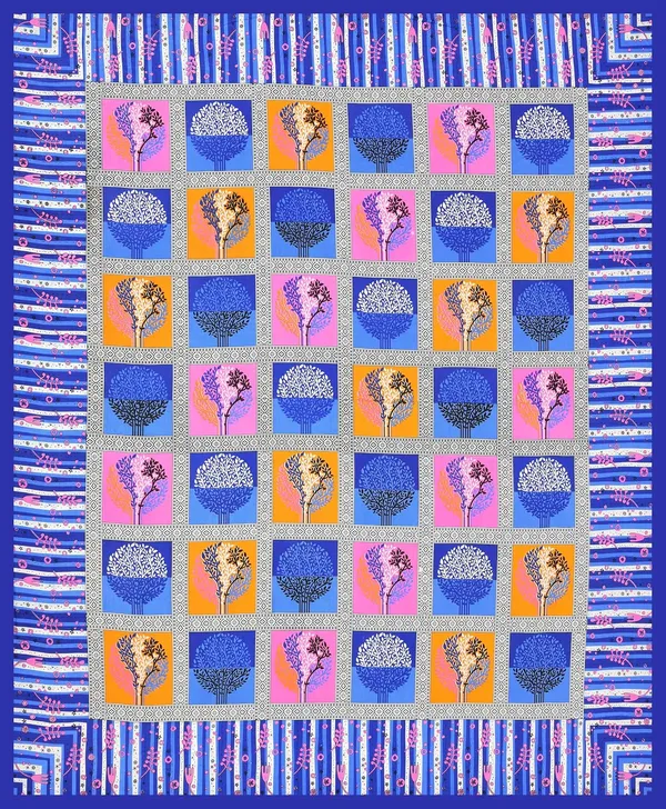 Multicolor_Soft_Cotton_Printed_Bedsheet_With_Pillow_Covers_For_Double_Size_Bed_(100_X_90_X_17_Inch)