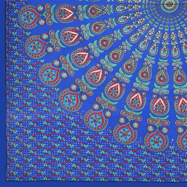 Royal_Blue_Soft_Cotton_Printed_Bedsheet_With_Pillow_Covers_For_Double_Size_Bed_(100_X_90_X_17_Inch)