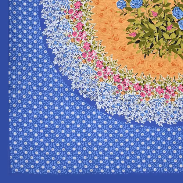 Blue_Soft_Cotton_Printed_Bedsheet_With_Pillow_Covers_For_Double_Size_Bed_(100_X_90_X_17_Inch)
