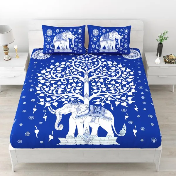 Bring_Royal_Charm_Home_with_This_Elephant_Tree_of_Life_Bedsheet_Set