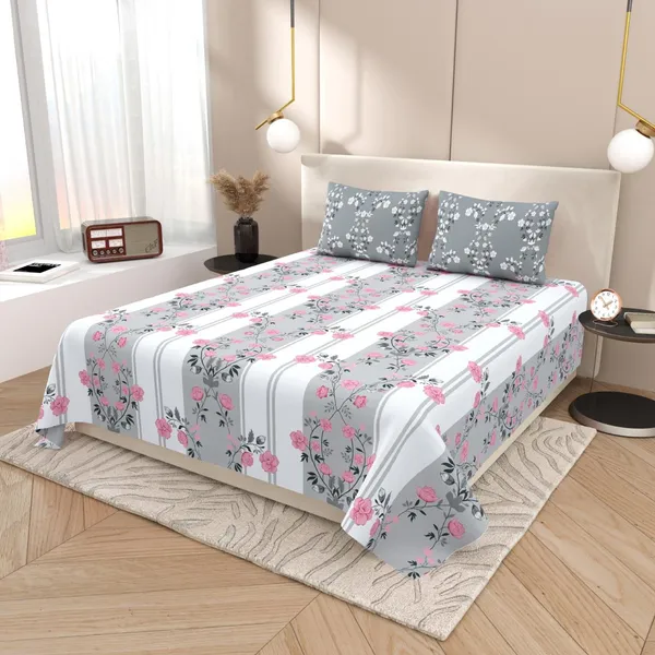 Contemporary_Gray_Floral_Bed_Linen_Set_–_Perfect_for_Every_Season