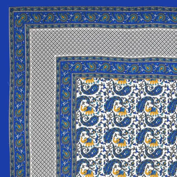 Elegant_Blue_Floral_Cotton_Bedsheet_Set_with_Matching_Pillow_Covers