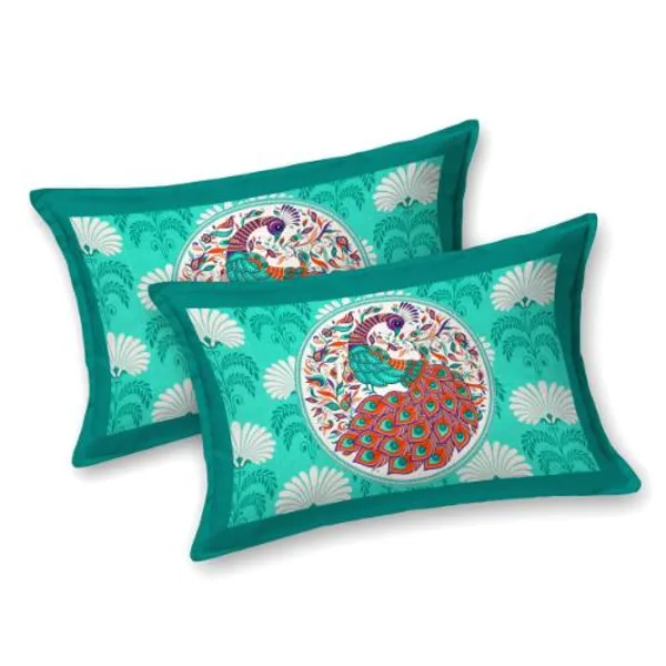Luxury_Teal_Peacock_Designer_Bedsheet_Set__Vibrant_Ethnic_Print