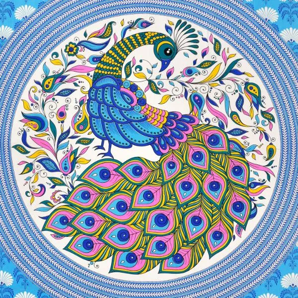 Blue_Peacock_Double_Bedsheet_Set_with_Pillow_Covers