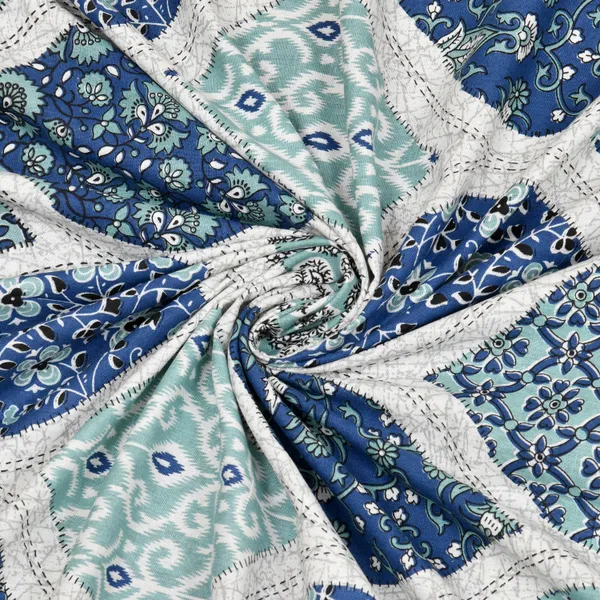 JAMG_Soft_Cotton_Bedsheet_with_Pillow_Covers_for_Double_Size_Bed_|_Printed_Comfortable_Bedding_Set_|_Smooth_Breathable_Fabric_|_Elegant_Home_Furnishing__AZRAK_PAN_PATTA_Multi-Color_45