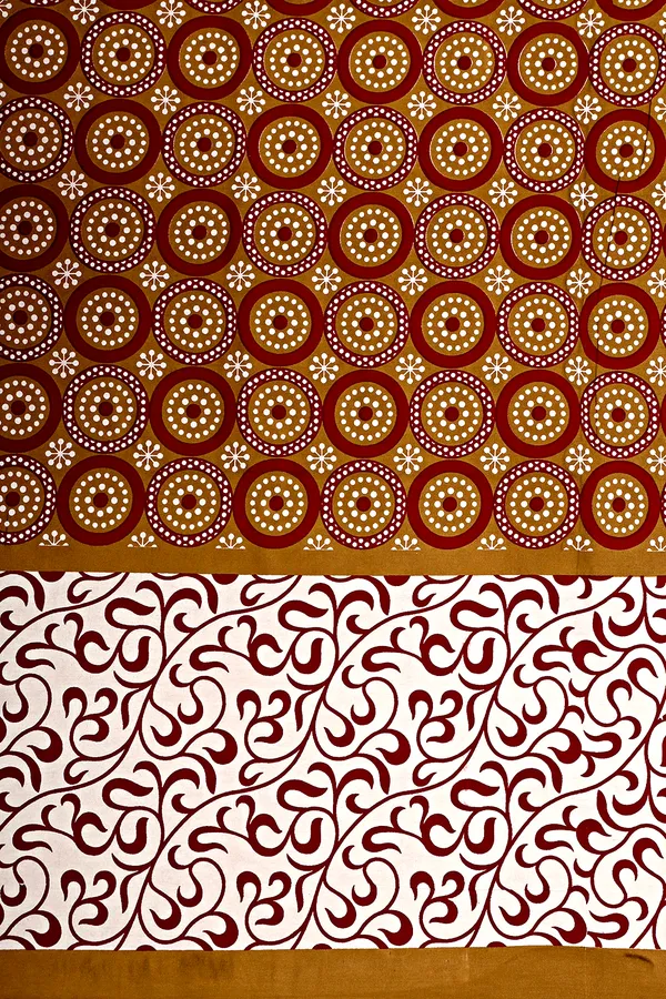 Mustard_&_Maroon_Printed_Cotton_Double_Bedsheet_Set_with_2_Pillow_Cover