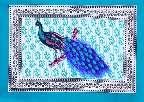 Peacock_Design_Double_Bed_Bedsheet_with_Pillow_Covers