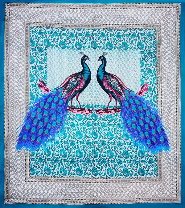 Peacock_Design_Double_Bed_Bedsheet_with_Pillow_Covers