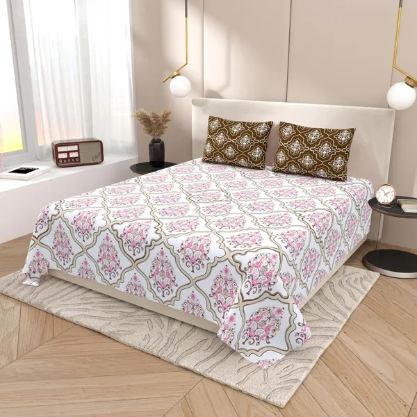 Stylish_Teal_&_Pastel_Floral_Bed_Linen_Set_for_a_Fresh_Look