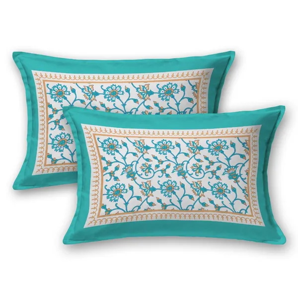 Handcrafted_Floral_Cotton_Bedsheet_Set__Soft,_Breathable_&_Stylish