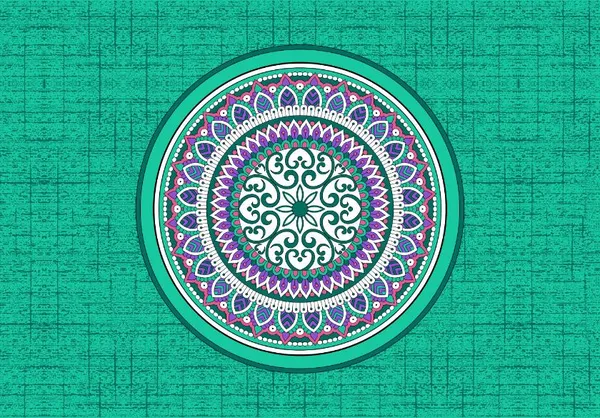 Turquoise_Mandala_Print_Bedsheet_Set_with_Matching_Pillow_Covers