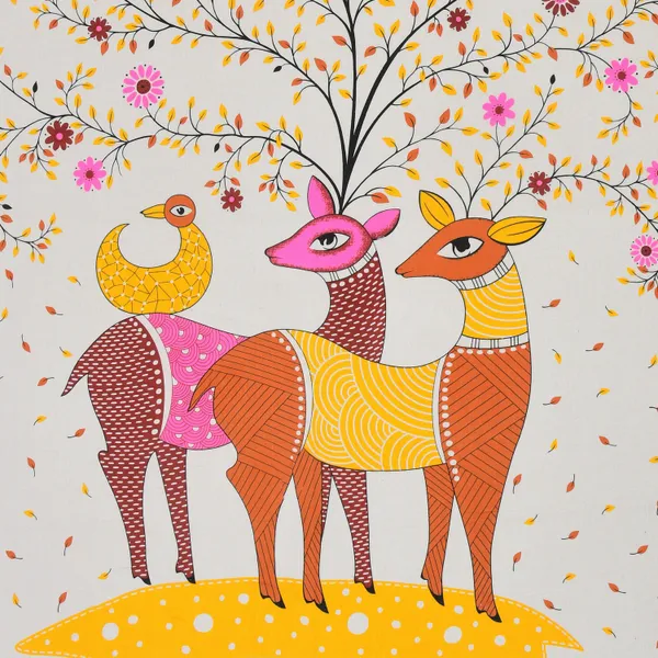 Vibrant_Deer_Print_Bedsheet_Set_with_Matching_Pillow_Covers