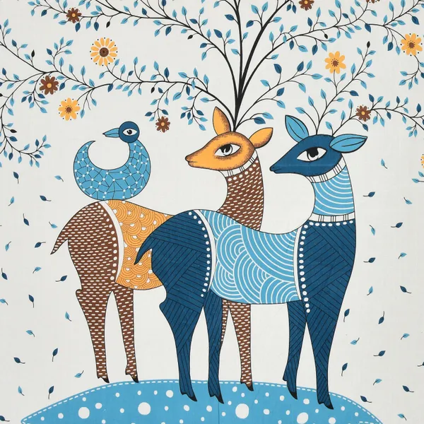 Vibrant_Deer_Print_Bedsheet_Set_with_Matching_Pillow_Covers